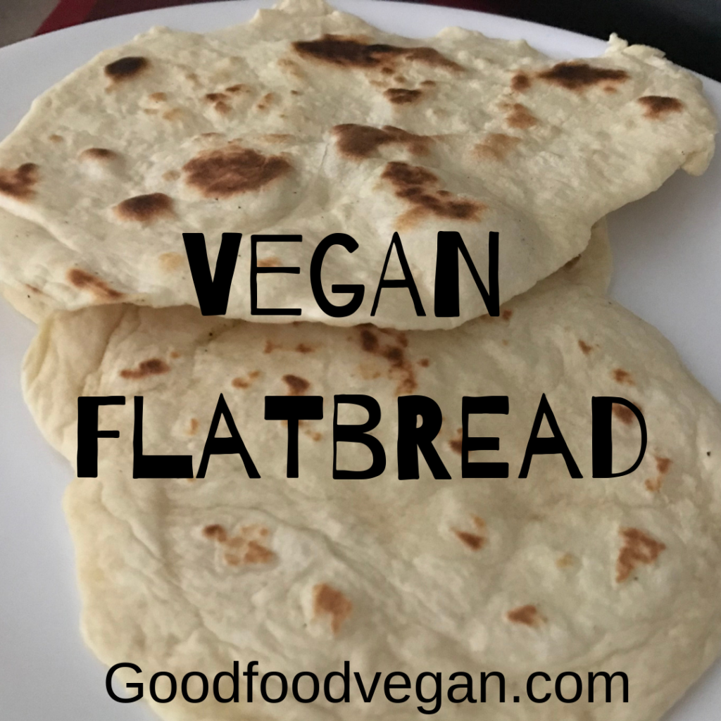 Vegan Flatbread - Good Food Vegan